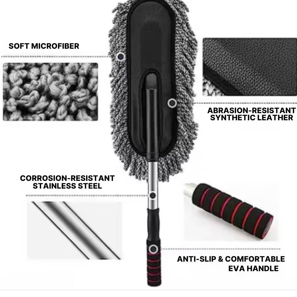 Extendable Car Dusting Brush