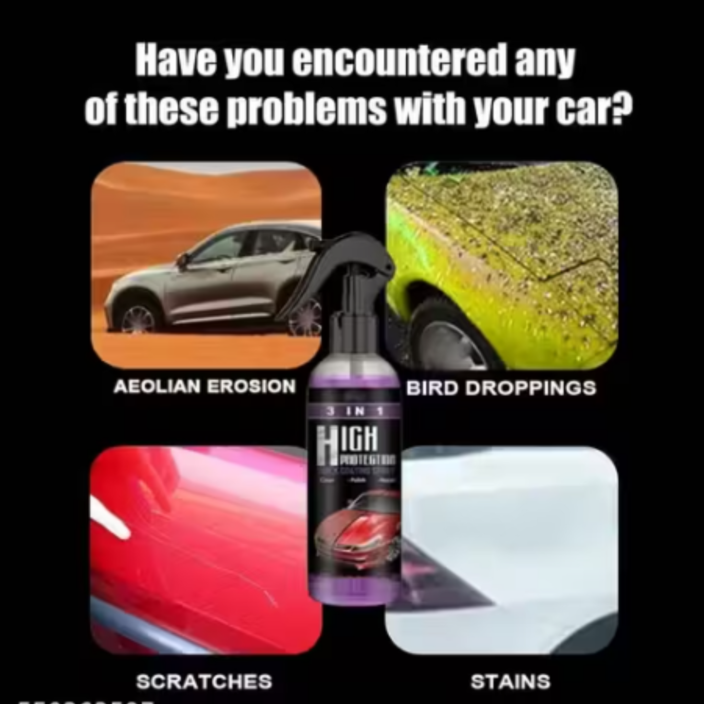 All In One Liquid Polish – Car, Dashboard, Bike, Interior, High Gloss, Long-Lasting Spray (100ml)
